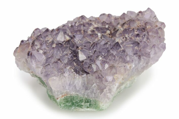 Amethyst Crystals on Fluorite - Nancy Hanks Mine, Colorado #247576